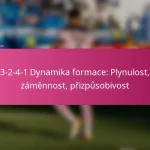 3-2-4-1 Dynamika formace: Plynulost, záměnnost, přizpůsobivost