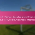 3-2-4-1 Formace Interakce hráčů: Dynamika týmové práce, kolektivní strategie, integrace rolí