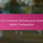 3-2-4-1 Formace: Účinnost proti různým stylům, Protiopatření