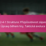 3-2-4-1 Struktura: Přizpůsobivost zápasu, Úpravy během hry, Taktická evoluce
