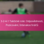 3-2-4-1 Taktické role: Odpovědnosti, Pozicování, Interakce hráčů