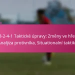 3-2-4-1 Taktické úpravy: Změny ve hře, Analýza protivníka, Situationalní taktiky