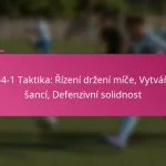3-2-4-1 Taktika: Řízení držení míče, Vytváření šancí, Defenzivní solidnost