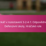 Brankář v rozestavení 3-2-4-1: Odpovědnosti, Defenzivní úkoly, Hráčské role